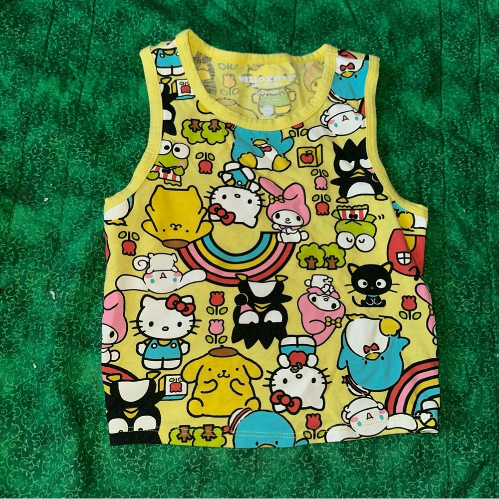 Hello Kitty Yellow Graphic Tee